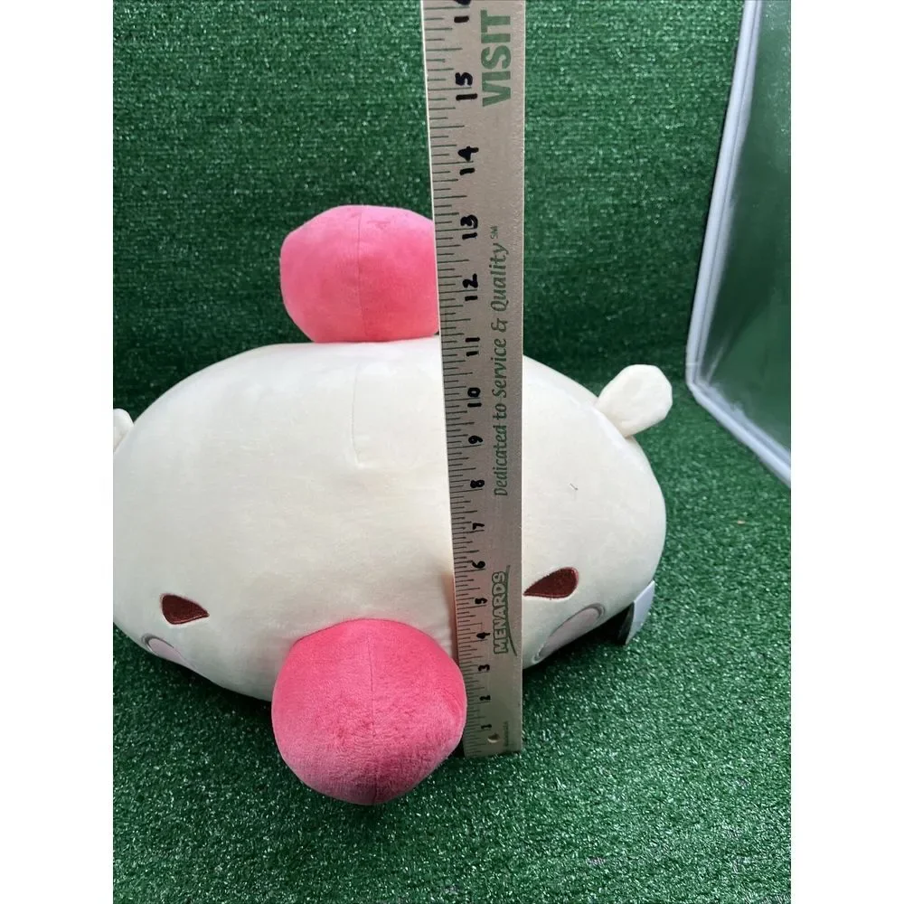 Final Fantasy All Stars Dissidia Moogle Face Pillow Plush 18 inches NWT‎